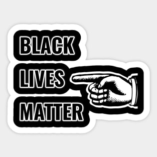 Black Lives Matter (blm) T-shirt Sticker